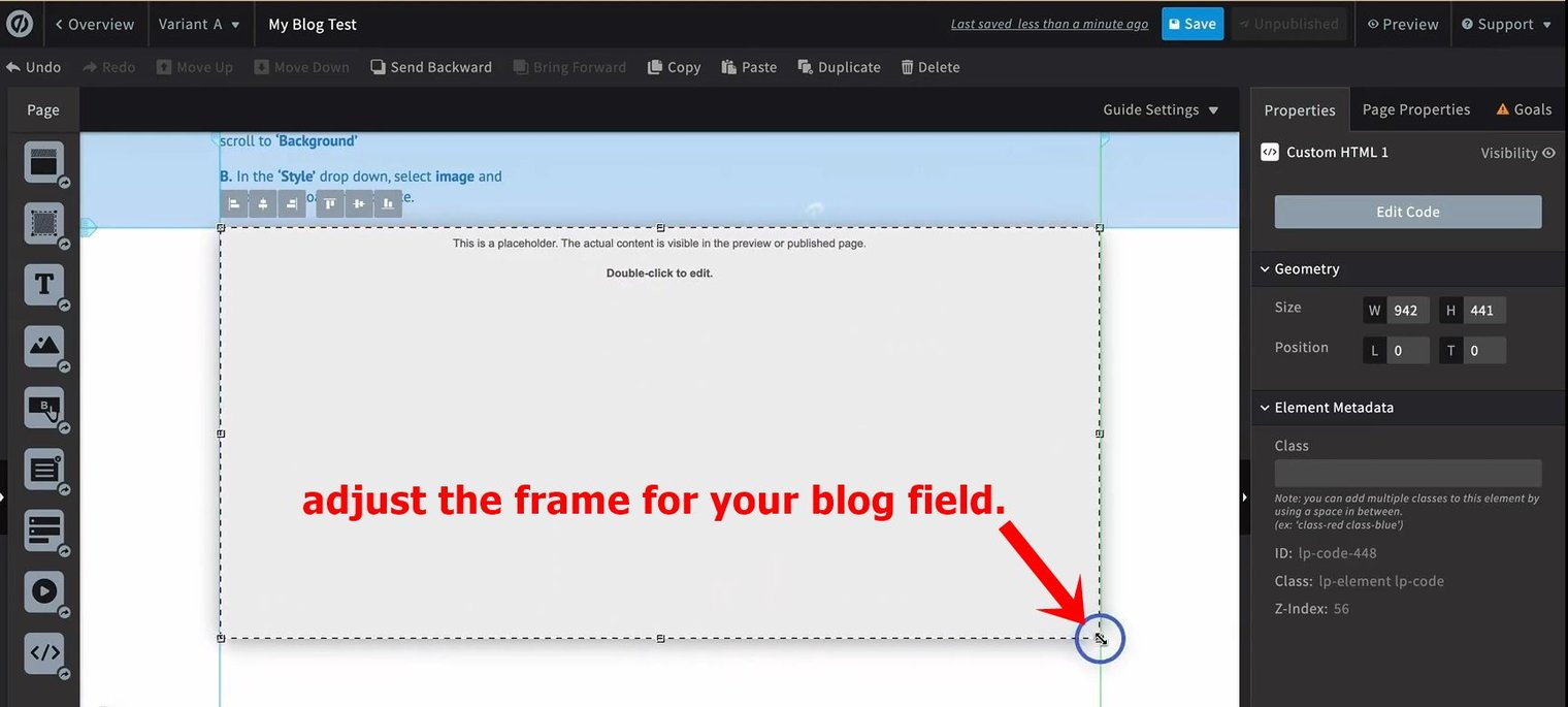 How to Add a Blog to an Unbounce Landing Page with BlogHandy